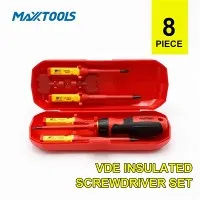 8db VDE csavarhúzó készlet dobozkulccsal